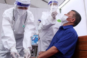 Thành phố Vĩnh Yên tổ chức xét nghiệm tầm soát toàn bộ người dân