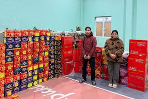 Phòng Cảnh sát hình sự CATP Hà Nội bắt giữ vụ mua bán hơn 6 tấn pháo nổ