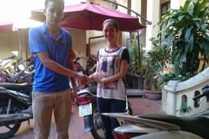 Hà Nội: Lực lượng 141 liên tục trao trả phương tiện cho người bị mất trộm