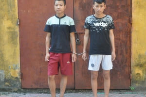 Vĩnh Phúc: Bắt giữ 2 đối tượng 10X rủ nhau đi cướp