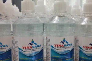 Đình chỉ lưu hành, thu hồi sản phẩm nước muối của Vinamask