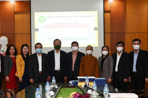 Hòa thượng - Tiến sĩ Thích Thanh Điện nghiệm thu đề tài khoa học đạt kết quả xuất sắc