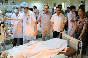 Bí thư Tỉnh uỷ Hoà Bình chỉ đạo giải quyết và làm rõ nguyên nhân 7/18 bệnh nhân tử vong