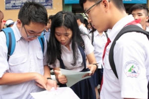 TP.HCM công bố điểm thi tuyển sinh vào lớp 10 năm học 2016-2017 TP.HCM công bố điểm thi tuyển sinh vào lớp 10 năm học 2016-2017