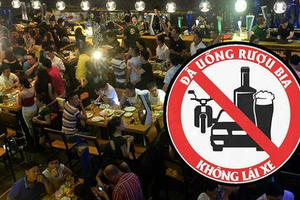 Luật hóa quy định “đã uống rượu bia thì không điều khiển phương tiện giao thông”
