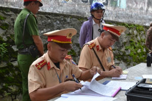 CSGT huyện Bắc Quang tuyên truyền, xử lý hơn 1,2 nghìn trường hợp vi phạm