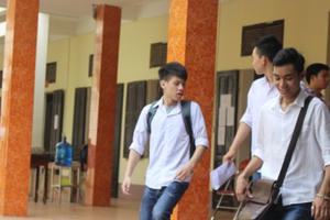 Phú Thọ: 57 thí sinh vắng mặt trong môn thi Ngữ Văn