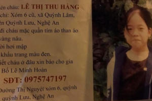 Dậy sớm đi tập thể dục, thiếu nữ 15 tuổi mất tích bí ẩn