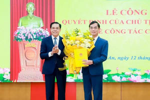 Tiến sĩ Nguyễn Văn Khoa làm Giám đốc Sở GD&ĐT Nghệ An