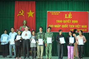 4.418 hồ sơ xin thôi quốc tịch Việt Nam trong năm 2018