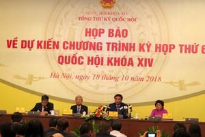 Quốc hội sẽ bầu Chủ tịch nước ngay đầu kỳ họp thứ 6