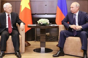 Tổng Bí thư, Chủ tịch nước điện đàm với Tổng thống Nga Vladimir Putin