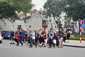 1,1 triệu lượt khách quốc tế đến Hà Nội trong 2 tháng đầu năm