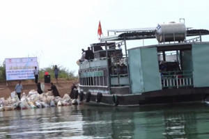 Đồng Nai tiếp tục thả hơn 3 tấn cá xuống lòng hồ Trị An