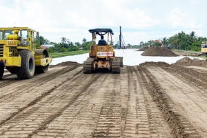 Cao tốc Mỹ Thuận – Cần Thơ giải phóng mặt bằng hơn 97%