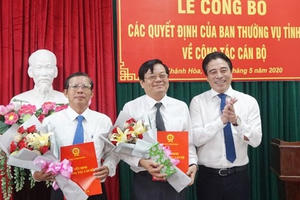 Kiện toàn nhân sự 6 tỉnh thành Kiện toàn nhân sự 6 tỉnh thành