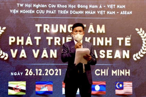 Công bố quyết định thành lập và ra mắt Trung tâm Phát triển Kinh tế và Văn hóa ASEAN