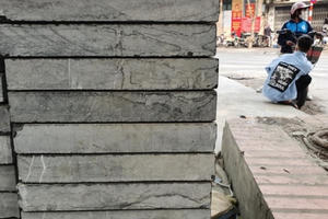 Đá nứt, đá quét nước xi măng