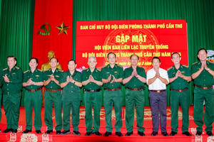 BĐBP TP Cần Thơ gặp mặt Ngày truyền thống Bộ đội Biên phòng