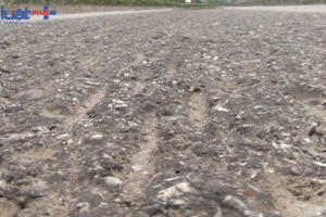 Cao tốc Hà Nội - Thái Nguyên xuất hiện hằn lún dài hàng km