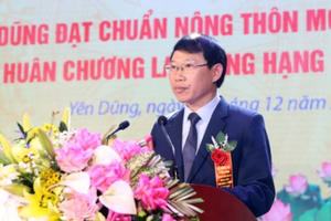 Huyện Yên Dũng đạt chuẩn nông thôn mới: “Là điểm bắt đầu nhưng không có kết thúc!”