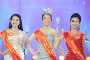 Nhan sắc tươi tắn thu hút mọi ánh nhìn của tân Hoa khôi sinh viên Việt Nam