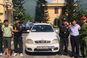 Điện Biên: Giấu 30 bánh heroin trên xe tập lái, 3 đối tượng bị bắt giữ