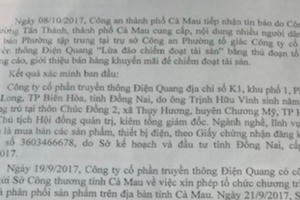 Công ty cổ phần truyền thông Điện Quang bán sản phẩm đúng quy định pháp luật