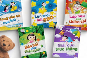 Bộ sách 5 tập thú vị, dí dỏm dành cho thiếu nhi dịp Trung thu