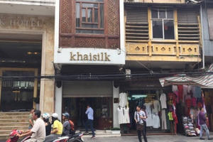 Cửa hàng Khaisilk Hàng Gai doanh thu hơn 14 tỷ trong 9 tháng