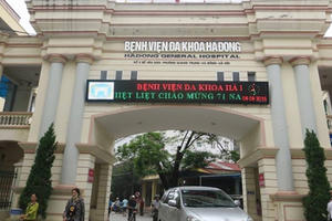 Những bệnh viện nào ở Hà Nội mua kit test COVID-19 của Công ty Việt Á?