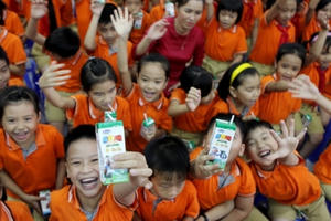 Vinamilk tiên phong trong sữa học đường vì một Việt Nam vươn cao