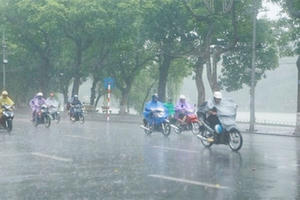 Thời tiết ngày 13/6: Bão số 2 đổ bộ, mưa bao phủ các tỉnh phía Bắc và nhiều tỉnh miền Trung