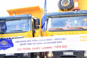 Triển khai thi công 2 gói thầu của Dự án thành phần đầu tư xây dựng đoạn Vĩnh Hảo - Phan Thiết