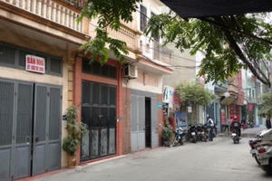 Bán gấp nhà 3 tầng trên phố Vương Thừa Vũ