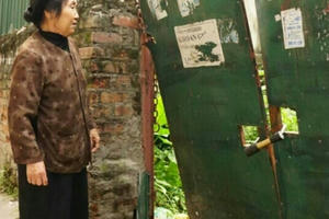 Giọt nước mắt già nua của vợ liệt sĩ 10 năm đằng đẵng hầu tòa