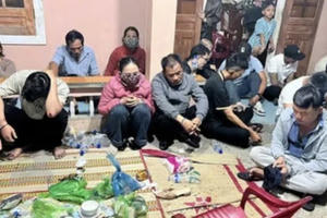 Đột kích sòng xóc đĩa trong đêm ở Quảng Ngãi, tạm giữ hơn 518 triệu đồng