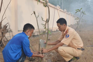 Huyện Đất Đỏ: Thanh niên tổ chức chương trình "Hành trình xanh" mừng sinh nhật Bác