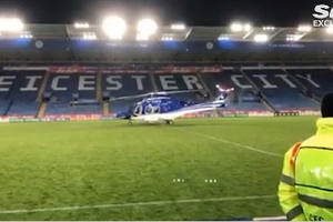 Xuất hiện đoạn clip ghi lại khoảnh khắc máy bay chở Chủ tịch CLB Leicester rơi ngoài sân vận động