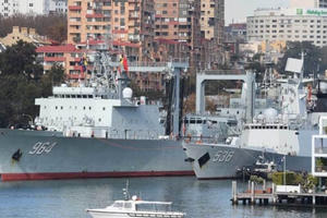 Ba tàu chiến Trung Quốc ‘bí mật’ đến Australia gây xôn xao