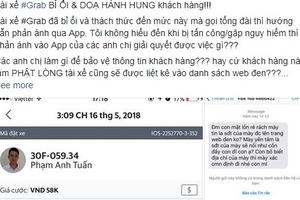 Hà Nội: Tài xế Grabbike chửi bới, đe dọa khách hàng?