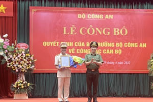 Điều động Giám đốc Công an tỉnh Hà Tĩnh giữ chức vụ Cục trưởng Cục Viễn thông và Cơ yếu