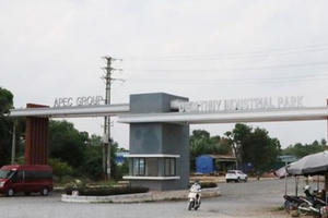 Nhiều sai phạm tại Khu Công nghiệp Điềm Thụy B, tỉnh Thái Nguyên