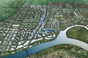 Đốc thúc tiến độ dự án Khu đô thị mới Bắc sông Cấm