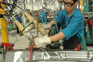 11 tháng năm 2021, chỉ số sản xuất công nghiệp tăng 3,6%