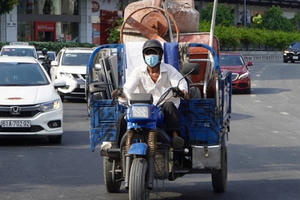 Đề xuất chưa 'khai tử' xe thô sơ, ba bánh