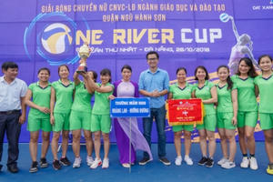 Đà Nẵng: Xác định đội nữ vô địch giải bóng chuyền One River Cup 2018