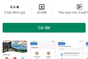 Xây dựng ứng dụng dùng chung "Smart Quang Nam"