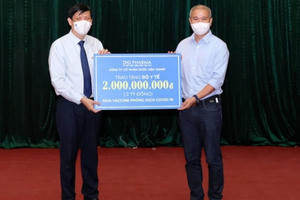 Dược Hậu Giang tiếp tục ủng hộ 2 tỷ đồng cùng Bộ Y tế mua vaccine phòng chống Covid-19