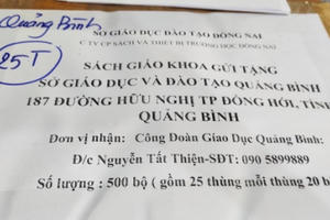 Ngành Giáo dục tỉnh Đồng Nai chia sẻ khắc phục thiệt hại bão số 9 cùng các tỉnh miền Trung